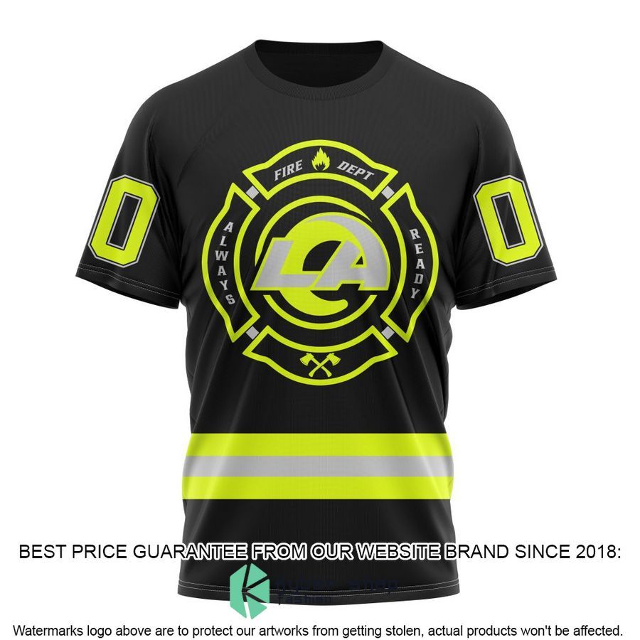 Personalized NFL Los Angeles Rams Firefighter Uniform Shirt, Hoodie 8 personalized nfl los angeles rams firefighter uniform shirt hoodie 8 176