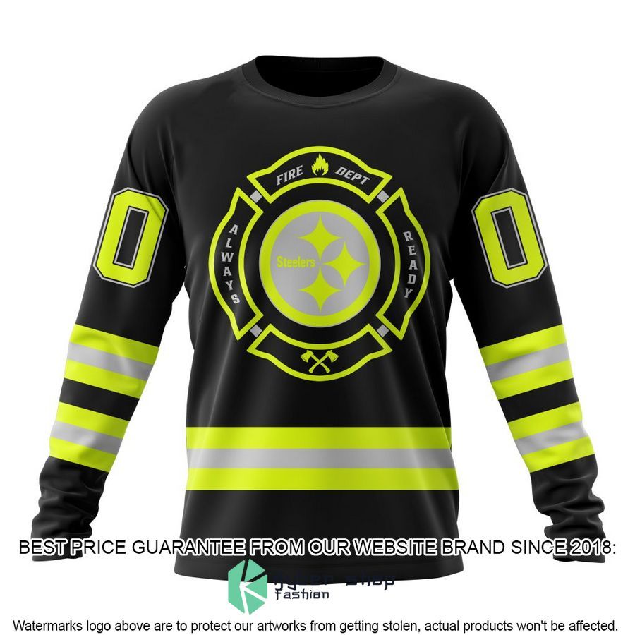 Personalized NFL Pittsburgh Steelers Firefighter Uniform Shirt, Hoodie 6 personalized nfl pittsburgh steelers firefighter uniform shirt hoodie 6 859