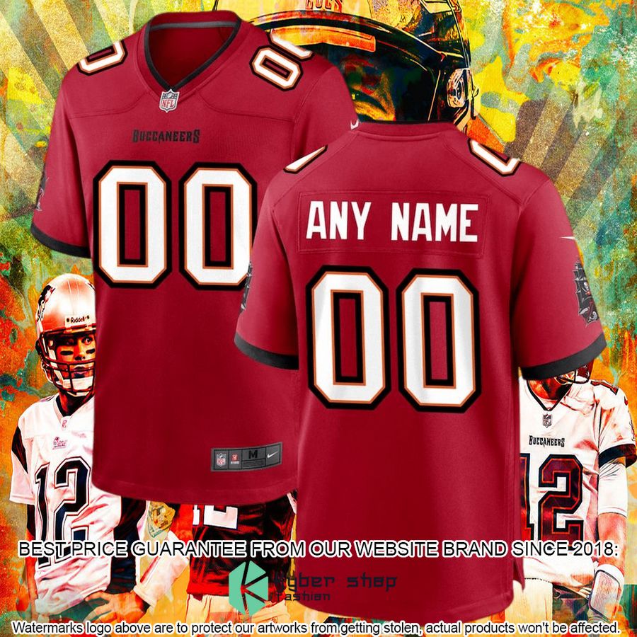 Personalized Nike Tampa Bay Buccaneers Game Red Football Jersey 4 Personalized Nike Tampa Bay Buccaneers Game Red Football Jersey word2