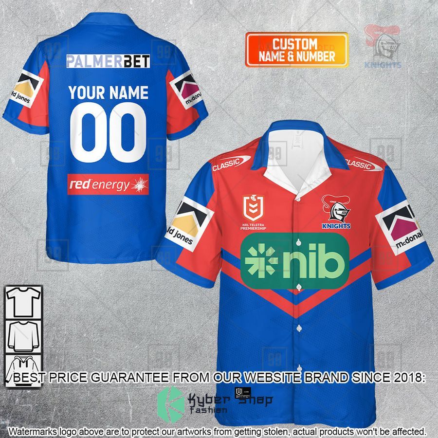 Personalized NRL Newcastle Knights Jerseys Hawaiian Shirt