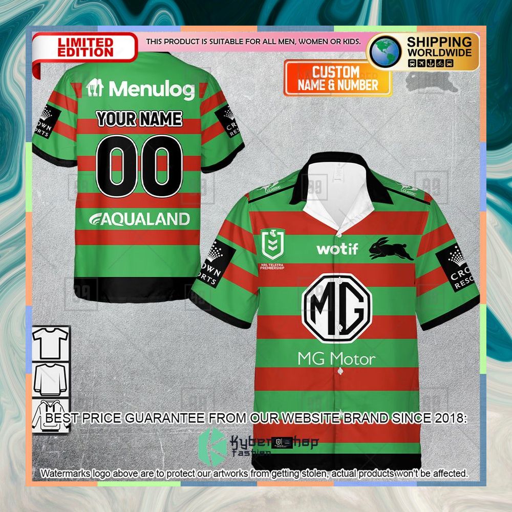 Personalized NRL South Sydney Rabbitohs Jerseys Hawaiian Shirt 4 Personalized NRL South Sydney Rabbitohs Jerseys Hawaiian Shirt word1