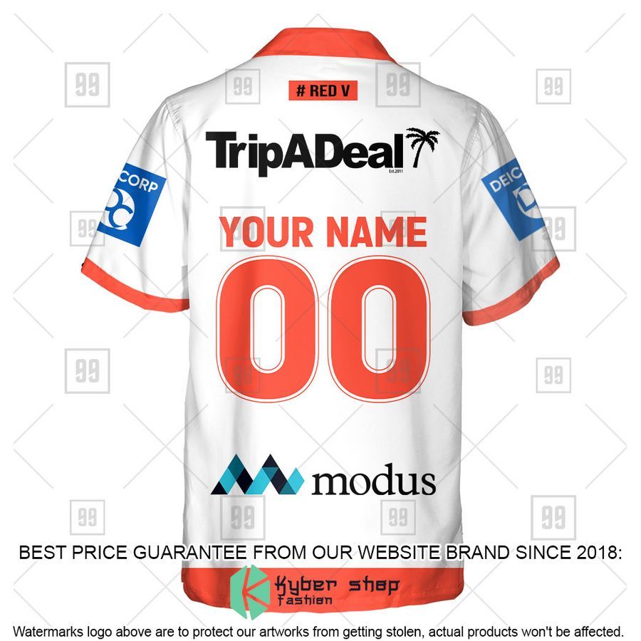 Personalized NRL St George Illawarra Dragons Jerseys Hawaiian Shirt 3 Personalized NRL St George Illawarra Dragons Jerseys Hawaiian Shirt word3