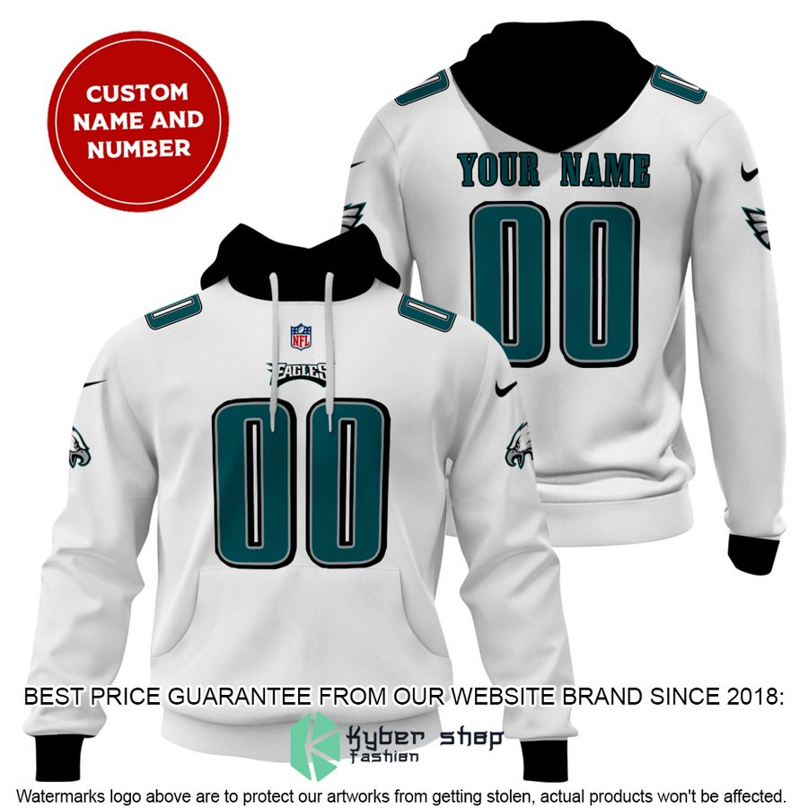 Personalized PhiLadelphia Eagle Super Bowl LVII 2023 white Shirt, Hoodie