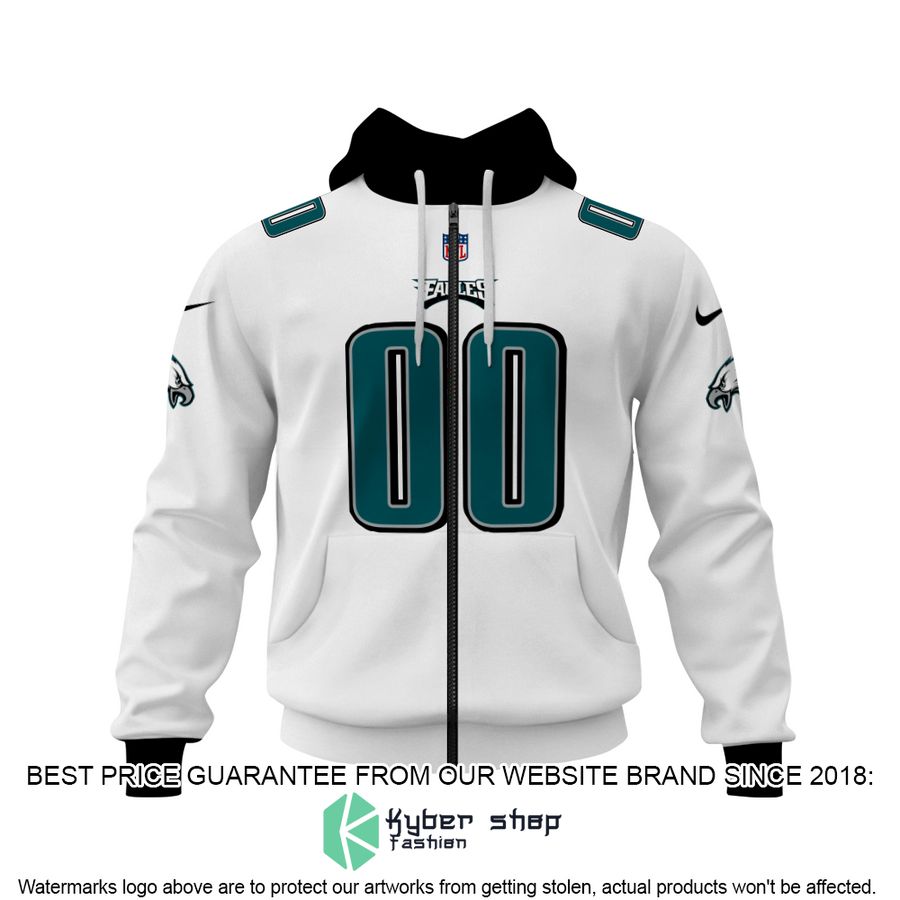 Personalized PhiLadelphia Eagle Super Bowl LVII 2023 white Shirt, Hoodie 3 Personalized PhiLadelphia Eagle Super Bowl LVII 2023 white Shirt, Hoodie word3