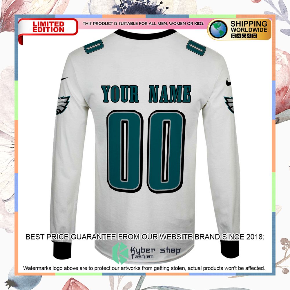 Personalized PhiLadelphia Eagle Super Bowl LVII 2023 white Shirt, Hoodie 14 Personalized PhiLadelphia Eagle Super Bowl LVII 2023 white Shirt, Hoodie word3