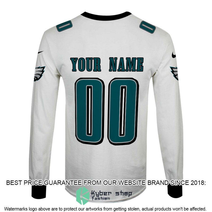 Personalized PhiLadelphia Eagle Super Bowl LVII 2023 white Shirt, Hoodie 6 Personalized PhiLadelphia Eagle Super Bowl LVII 2023 white Shirt, Hoodie word3