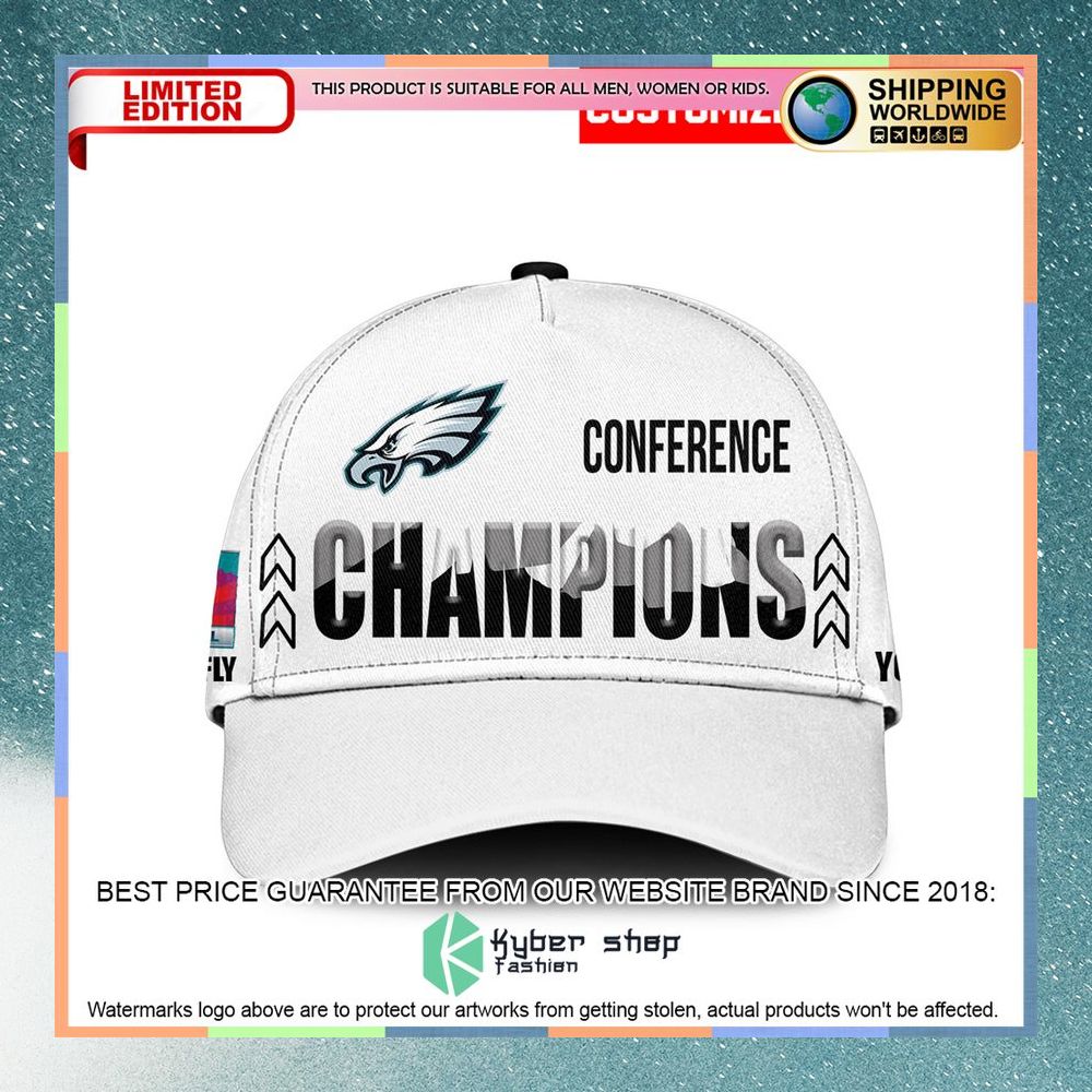 Personalized Philadelphia Eagles Champions Super Bowl LVII Cap 11 Personalized Philadelphia Eagles Champions Super Bowl LVII Cap word1
