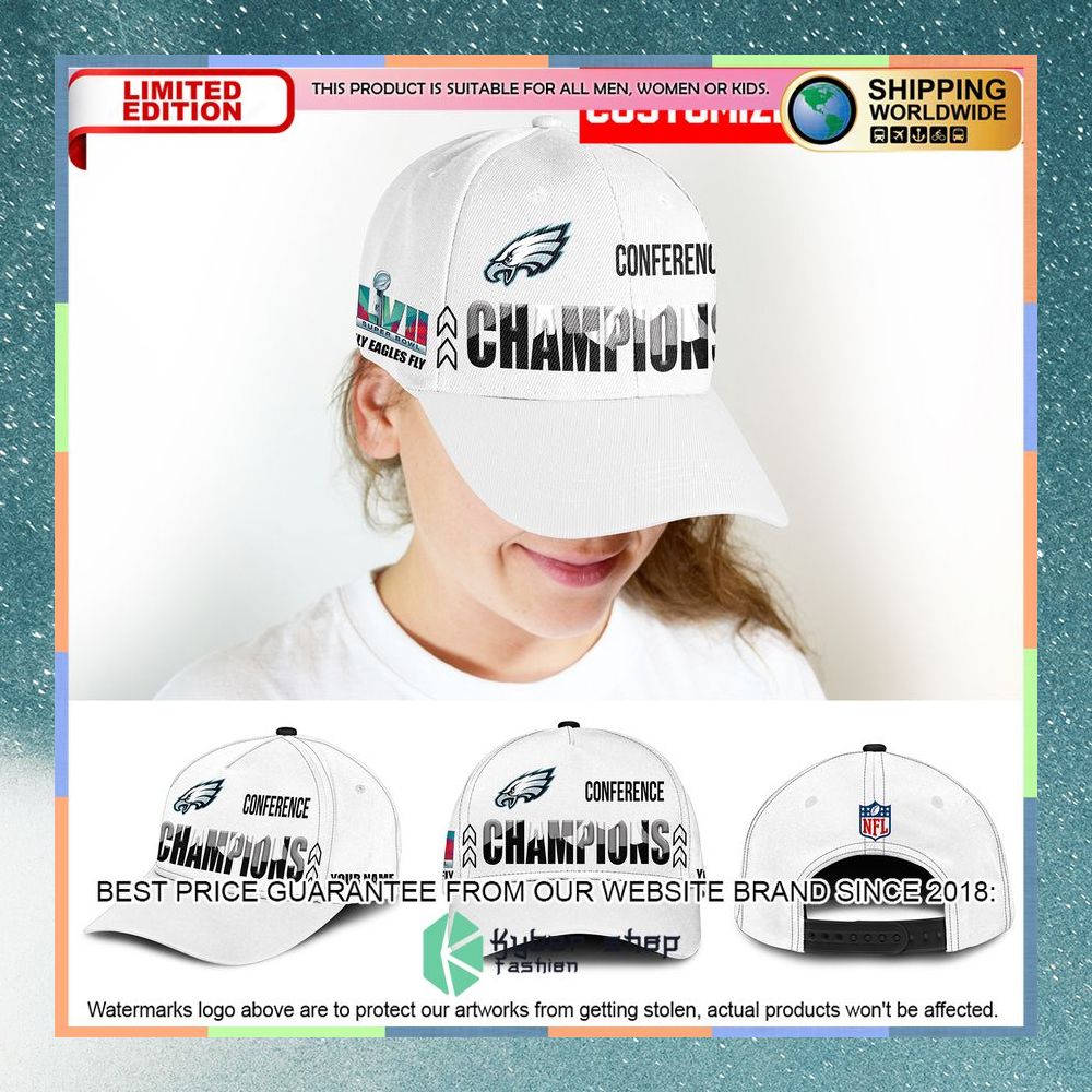Personalized Philadelphia Eagles Champions Super Bowl LVII Cap 12 Personalized Philadelphia Eagles Champions Super Bowl LVII Cap word1