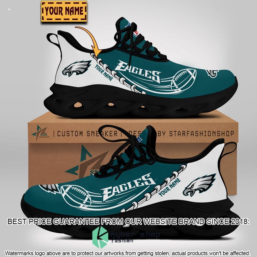 Personalized Philadelphia Eagles Max Soul Shoes 6 Personalized Philadelphia Eagles Max Soul Shoes word1