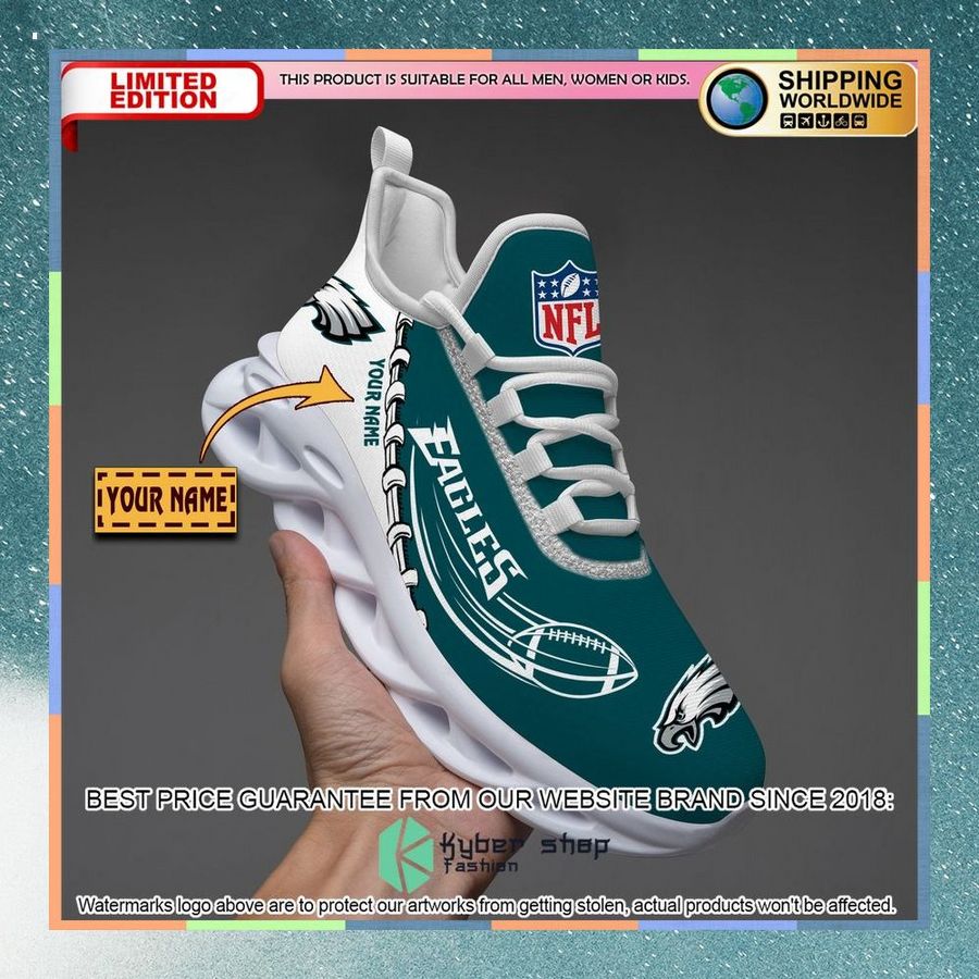 Personalized Philadelphia Eagles Max Soul Shoes 8 Personalized Philadelphia Eagles Max Soul Shoes word1