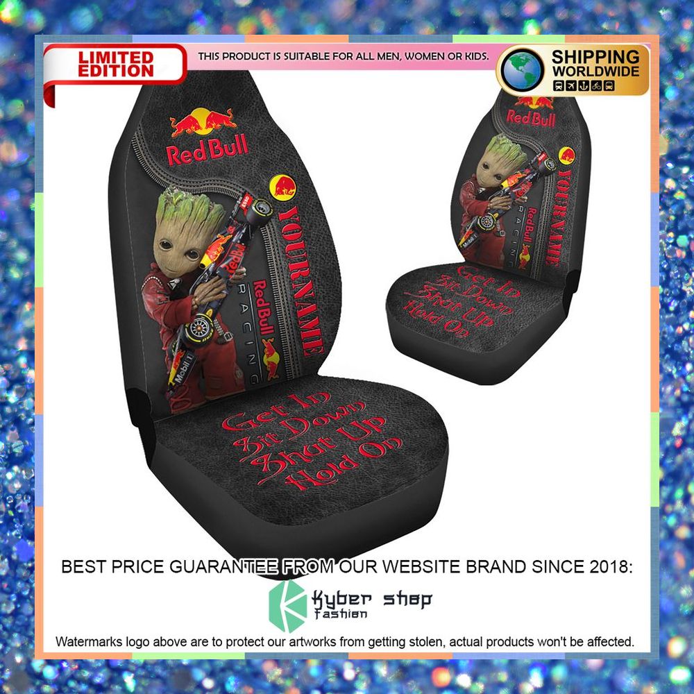 Personalized Red Bull Groot Get In Sit Down Car Seat Cover 6 personalized red bull groot get in sit down car seat cover 3 562