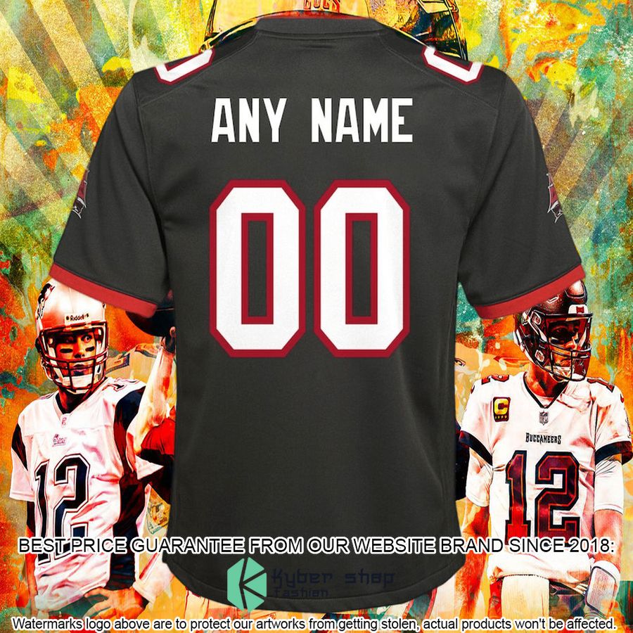Personalized Tampa Bay Buccaneers Nike Youth Alternate Game Pewter Football Jersey 6 Personalized Tampa Bay Buccaneers Nike Youth Alternate Game Pewter Football Jersey word2