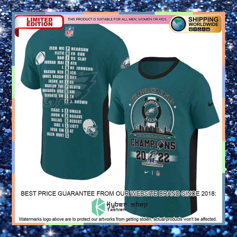 Philadelphia Eagles 2022 championship Football Jersey 4 Philadelphia Eagles 2022 championship Football Jersey word1