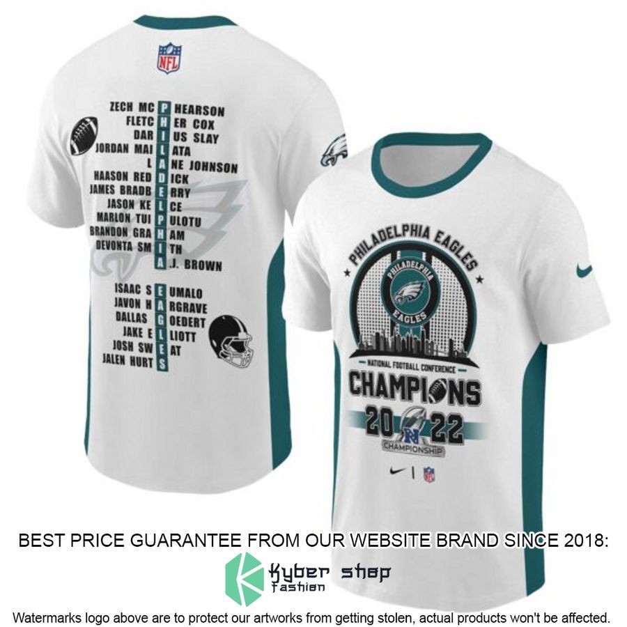 Philadelphia Eagles champions 2022 Football Jersey word1