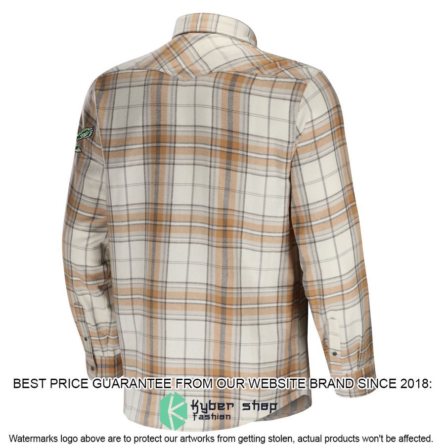 Philadelphia Eagles NFL Darius Rucker Collection Tan Flannel Long Sleeve Button Shirt 3 Philadelphia Eagles NFL Darius Rucker Collection Tan Flannel Long Sleeve Button Shirt word1