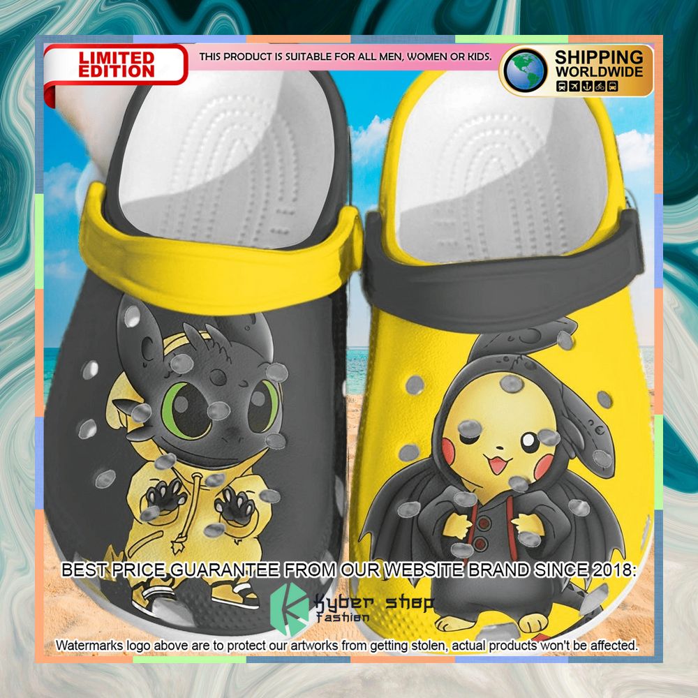 Pikachu and Stitch Crocband Clog 8 pikachu and stitch crocband clog 2 454