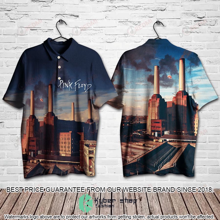 pink floyd animals album polo shirt 1 396