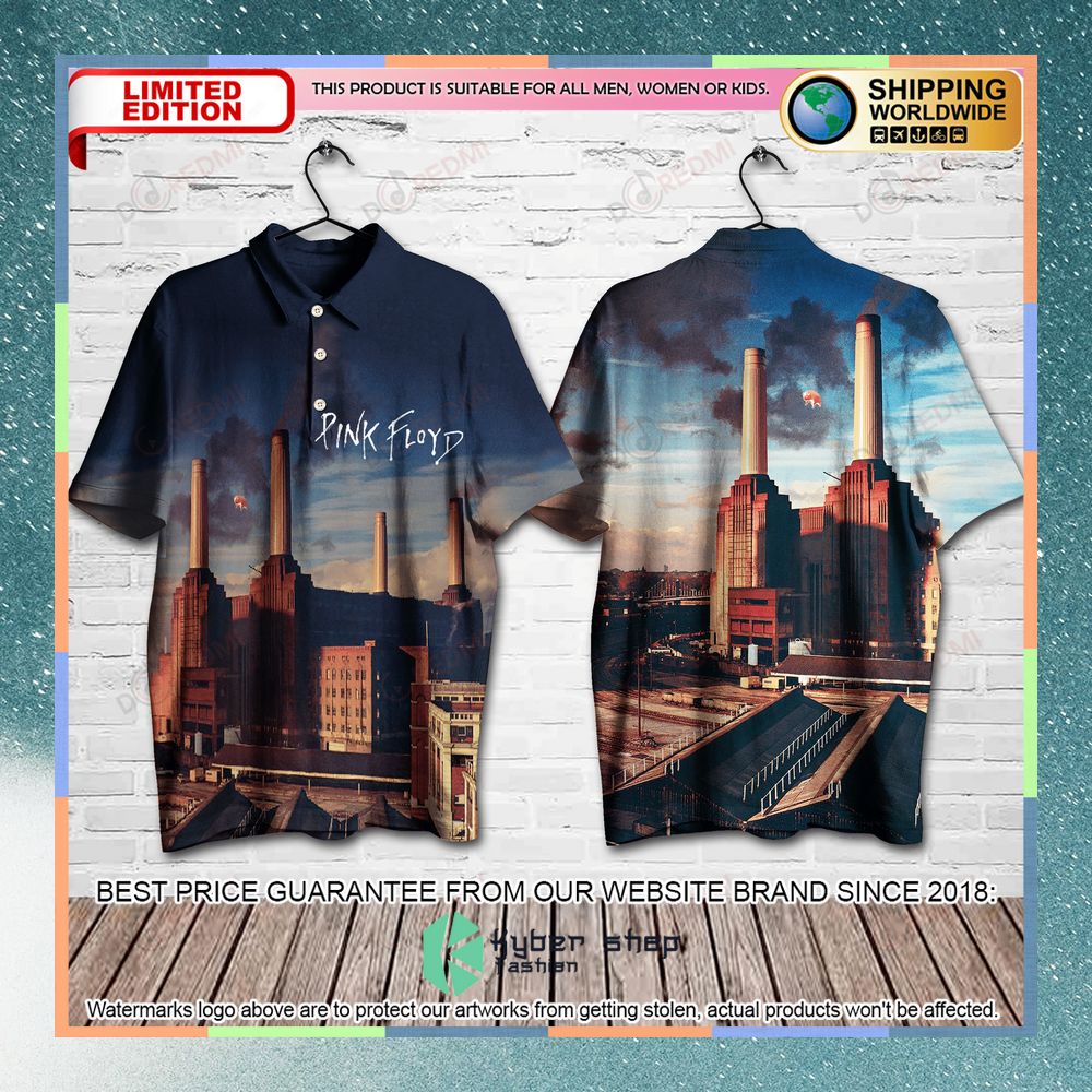 pink floyd animals album polo shirt 1 546