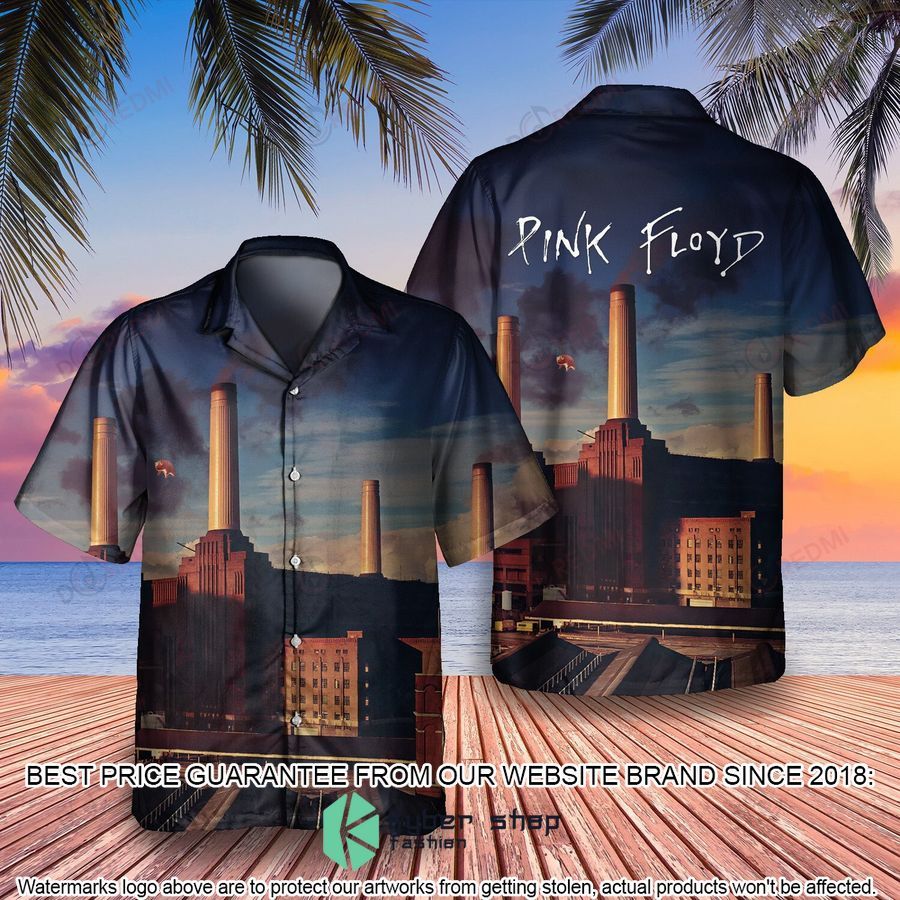 pink floyd band animals album hawaiian shirt 1 924
