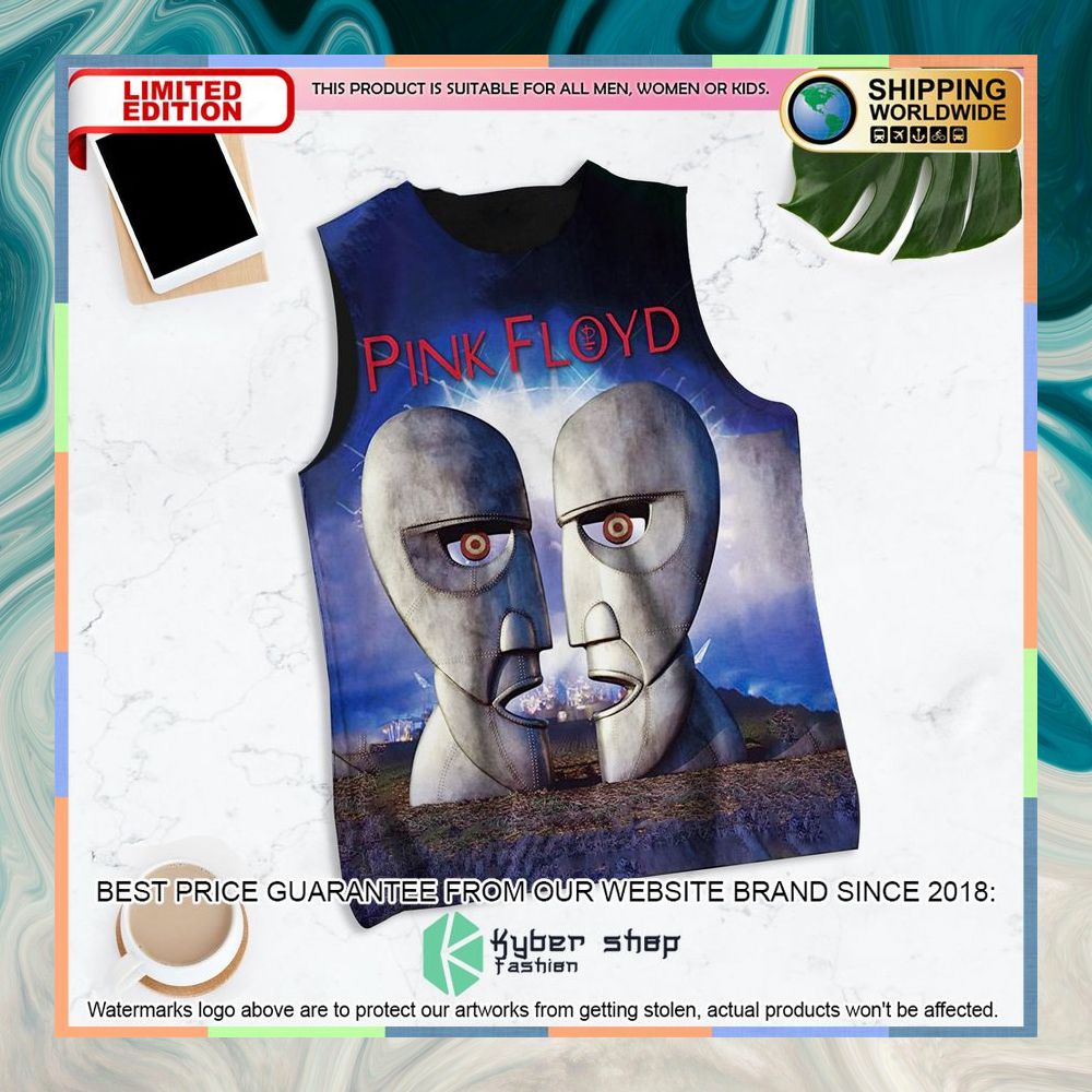 Pink Floyd Band The Division Bell Tank Top 3 pink floyd band the division bell tank top 1 33