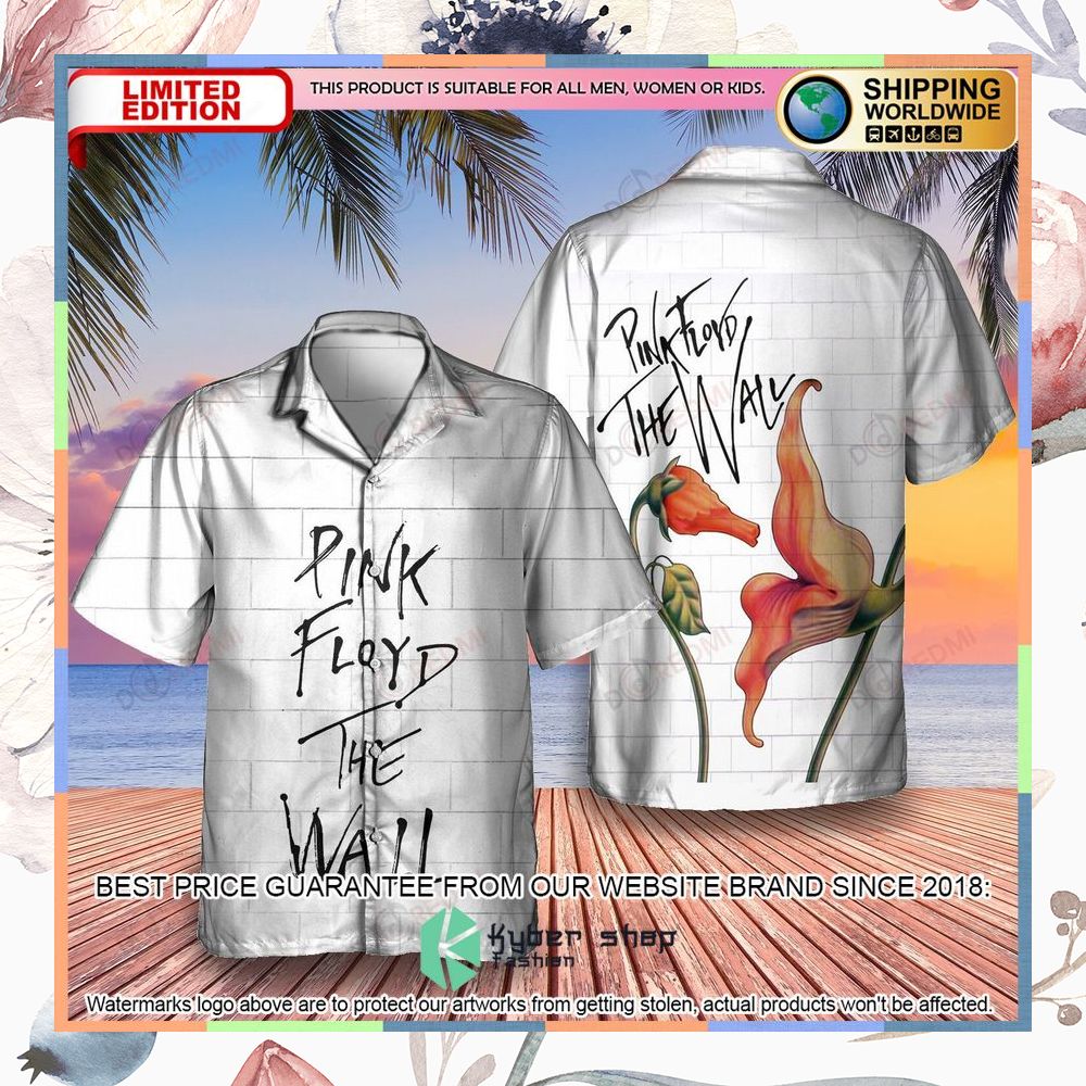 pink floyd band the wall album hawaiian shirt 1 881