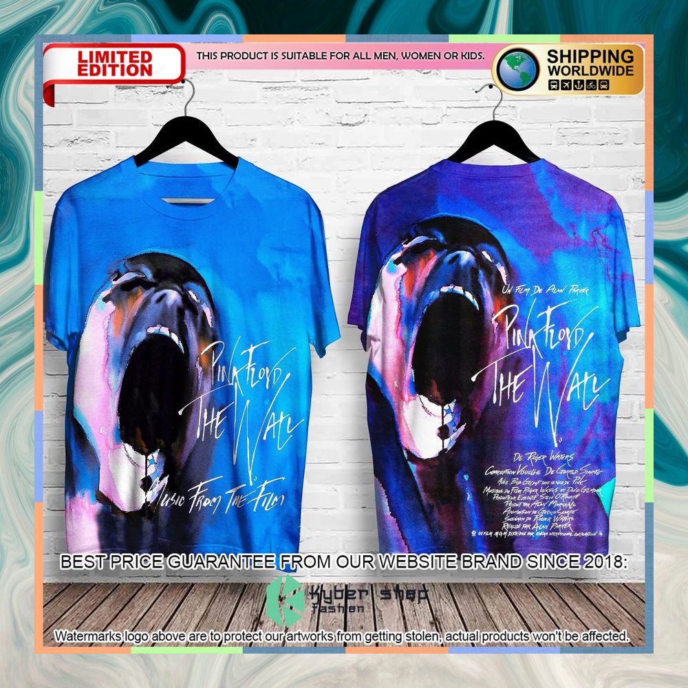 Pink Floyd Band The Wall Music From The Film Album T Shirt 5 pink floyd band the wall music from the film album t shirt 1 663