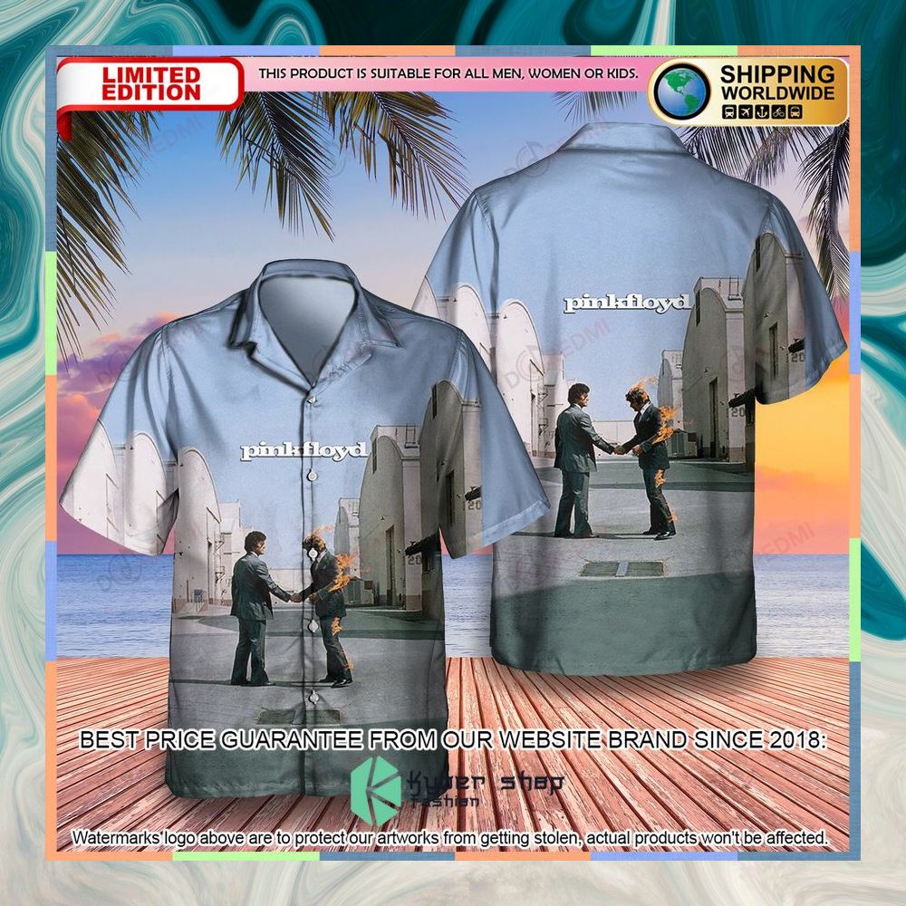 Pink Floyd Band Wish You Were Here Album Hawaiian Shirt 3 pink floyd band wish you were here album hawaiian shirt 1 592