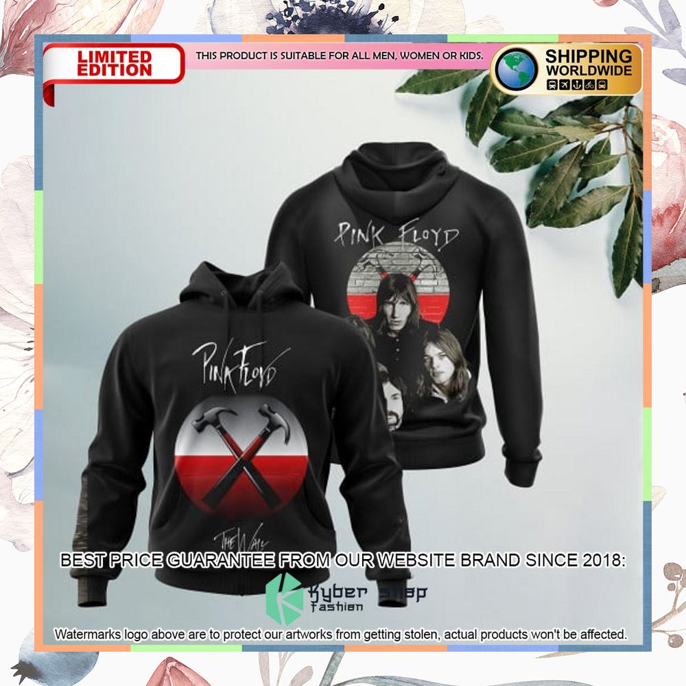 Pink Floyd The Wall Black T Shirt 4 pink floyd the wall black t shirt 2 696