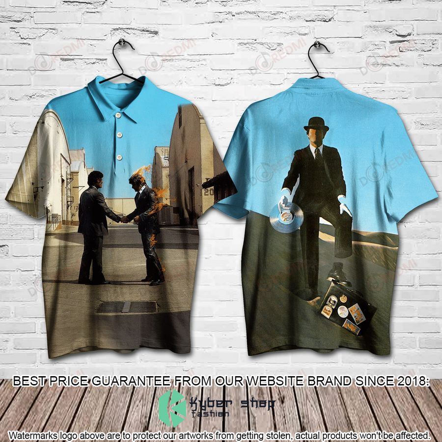 pink floyd wish you were here album polo shirt 1 240