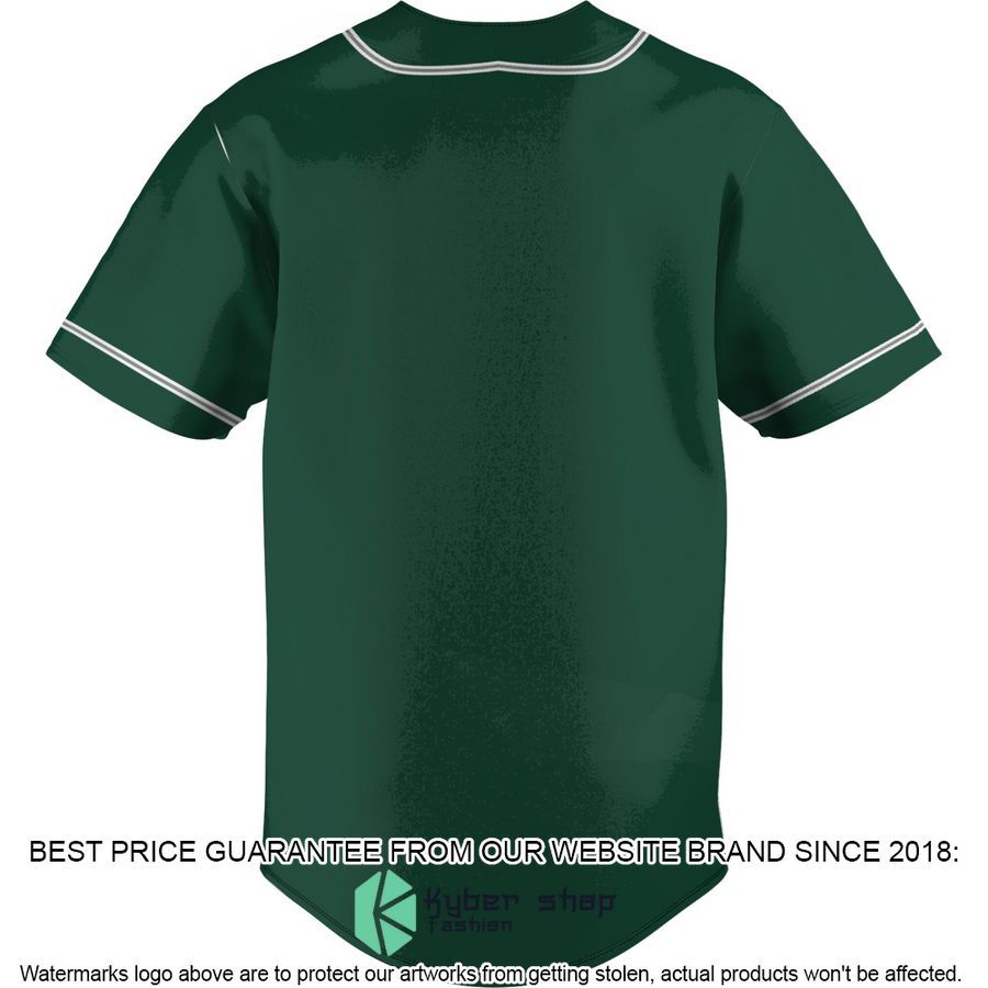 Portland State Vikings Green Baseball Jersey 3 Portland State Vikings Green Baseball Jersey word3