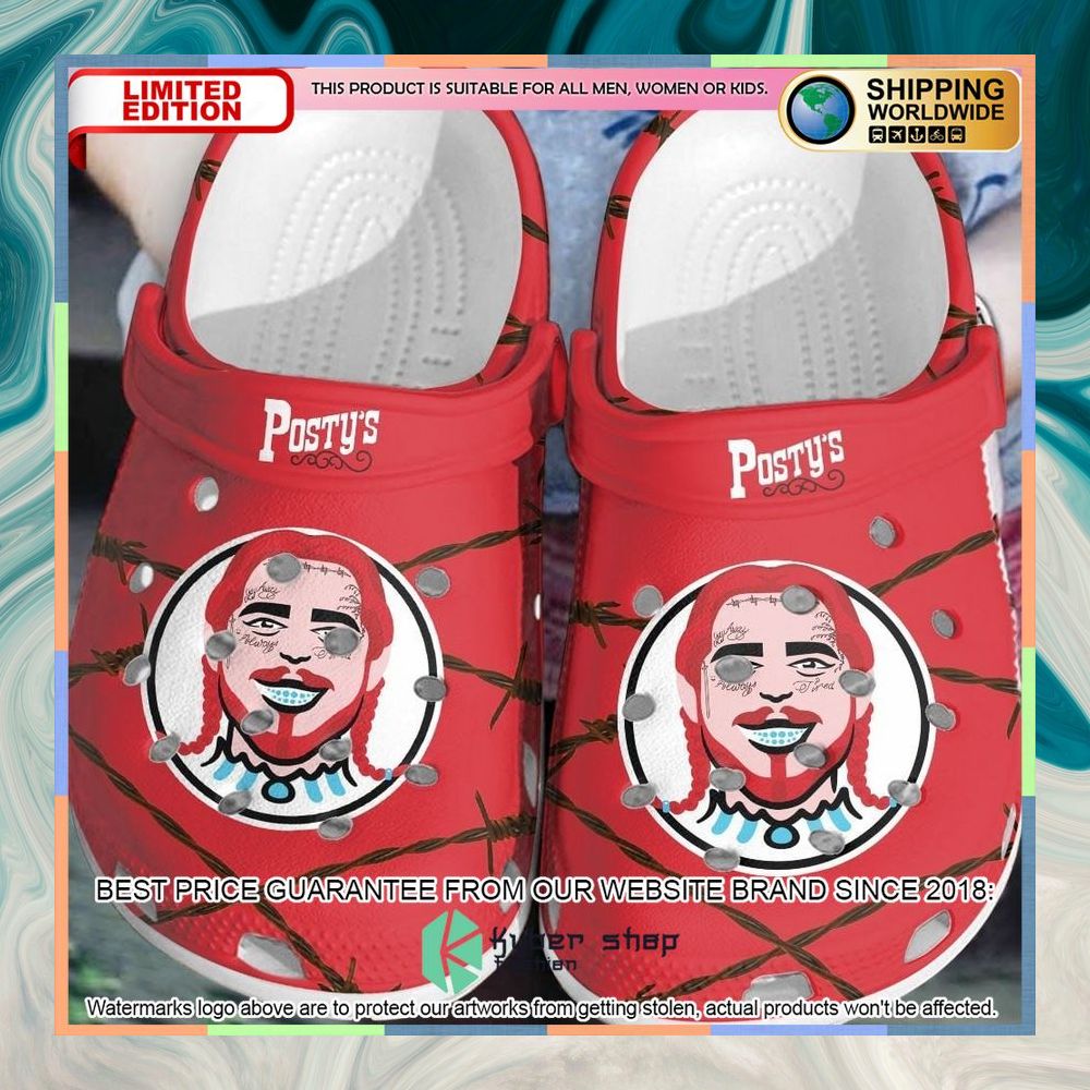 Posty's Post Malone Crocs Crocband Clog 3 postys post malone crocs crocband clog 1 972