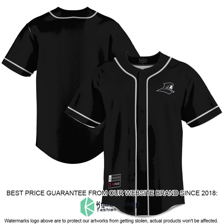 Providence Friars Black Baseball Jersey 4 Providence Friars Black Baseball Jersey word3