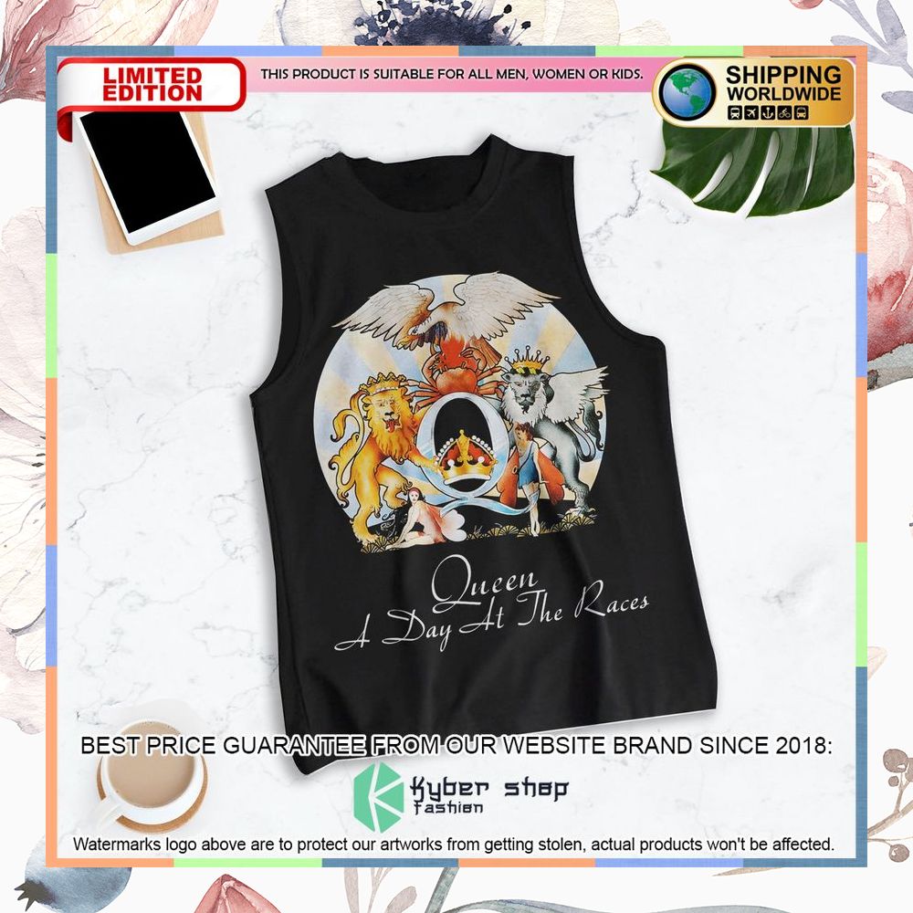 queen band a day at the races tank top 1 213