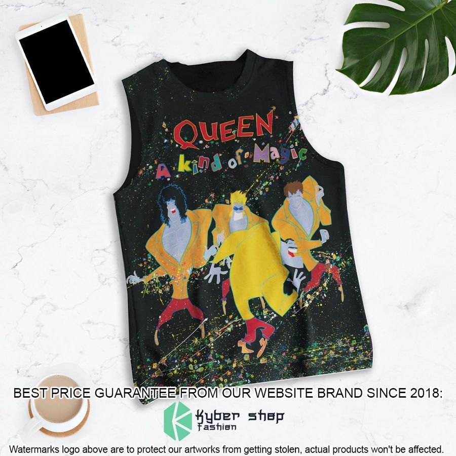 queen band a kind of magic tank top 1 339