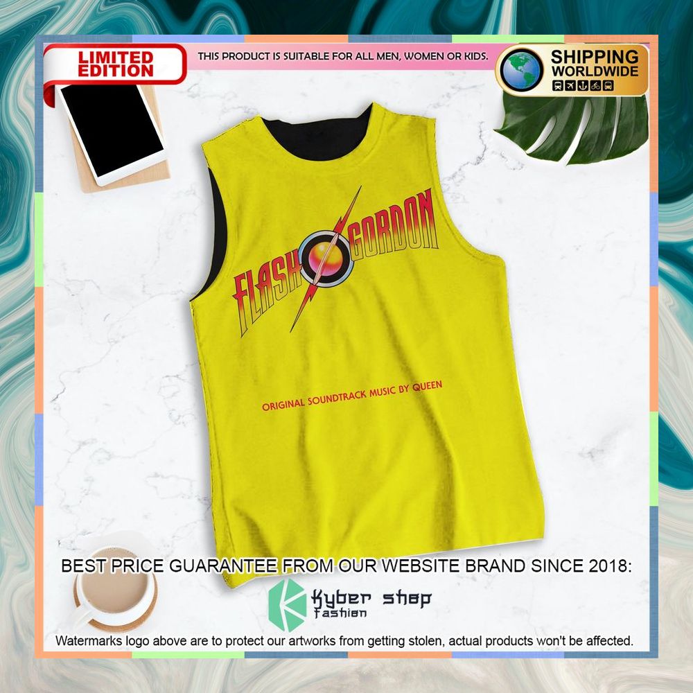 Queen Band Flash Gordon Tank Top 3 queen band flash gordon tank top 1 244