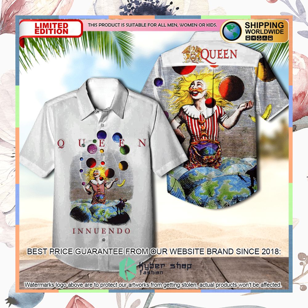 queen band innuendo album hawaiian shirt 1 626