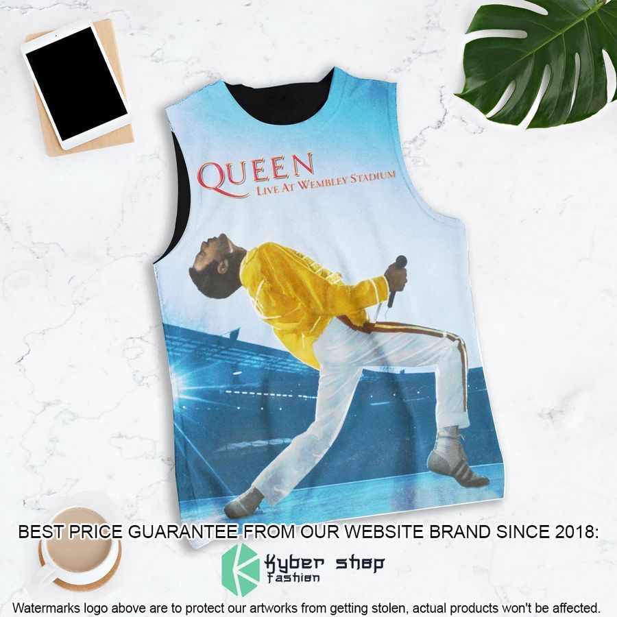 queen band live at wembley stadium tank top 1 54