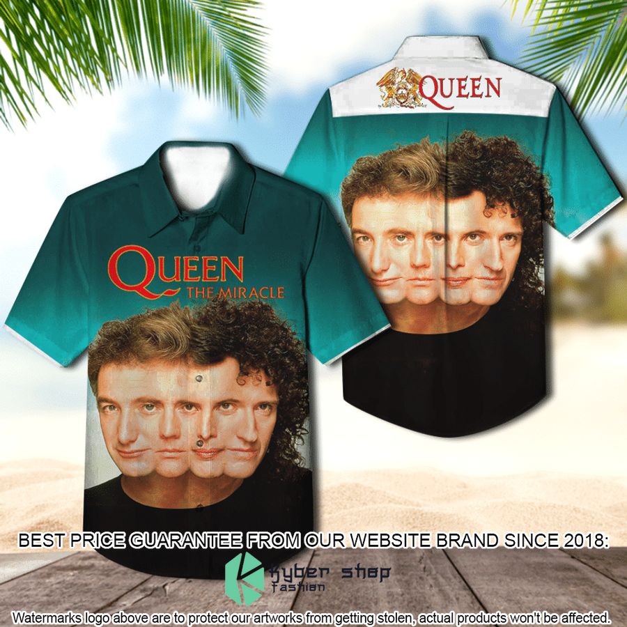 queen band the miracle album hawaiian shirt 1 269