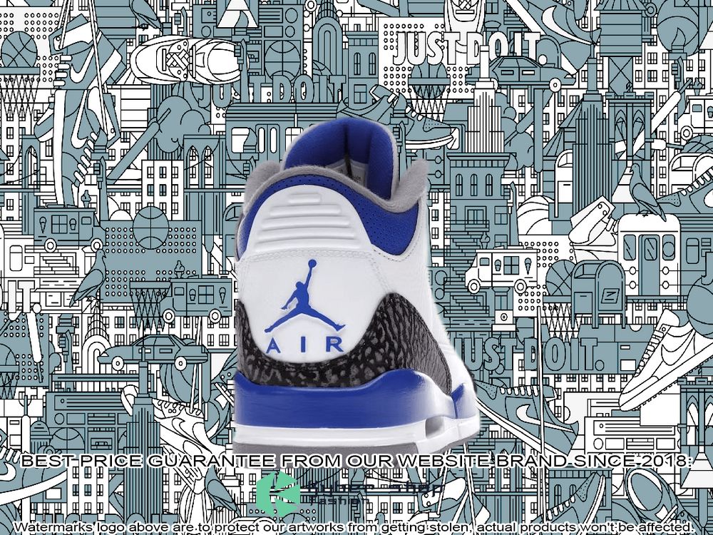 Racer Blu Air Jordan 3 Retro 4 Racer Blu Air Jordan 3 Retro word3