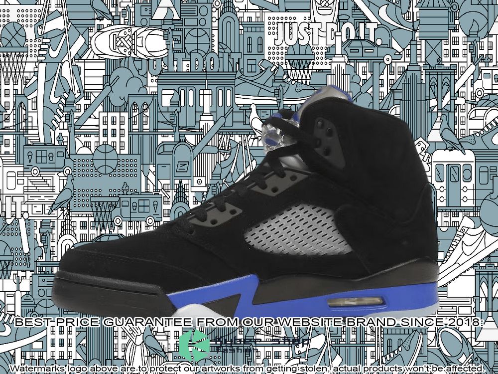 Racer Blue Air Jordan 5 Retro 3 Racer Blue Air Jordan 5 Retro word3