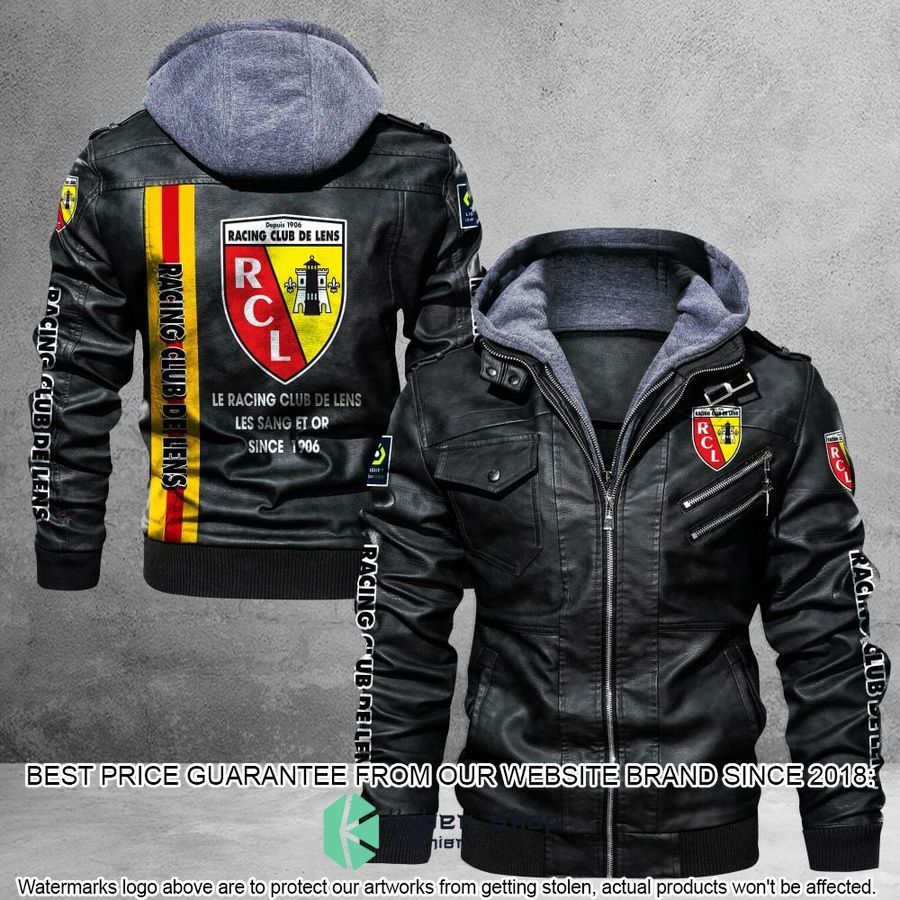 racing club de lens leather jacket 1 365