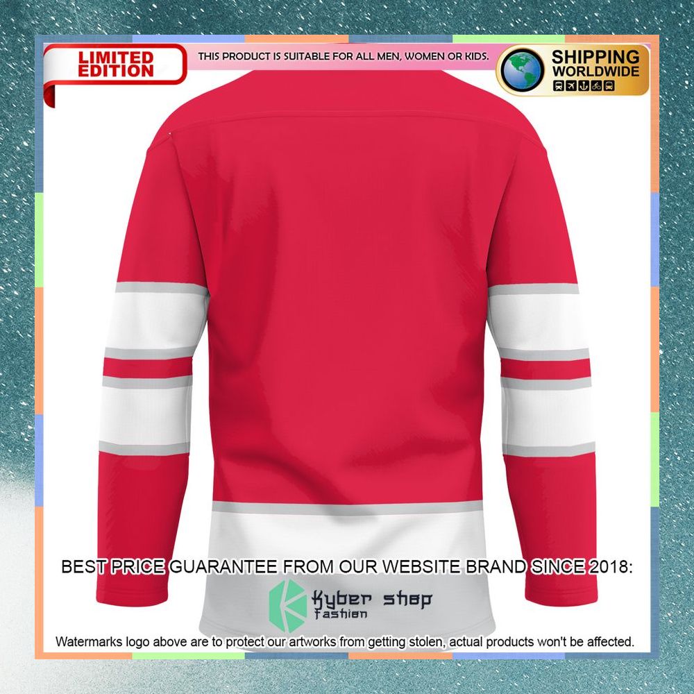 Radford Highlanders Red Hockey Jersey 7 Radford Highlanders Red Hockey Jersey word2