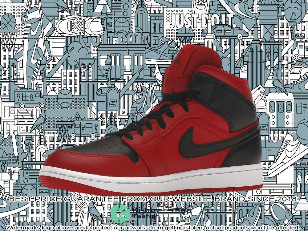 Reverse Bred Air Jordan 1 Mid 3 Reverse Bred Air Jordan 1 Mid word3