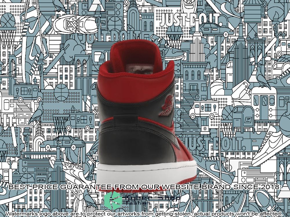Reverse Bred Air Jordan 1 Mid 4 Reverse Bred Air Jordan 1 Mid word3