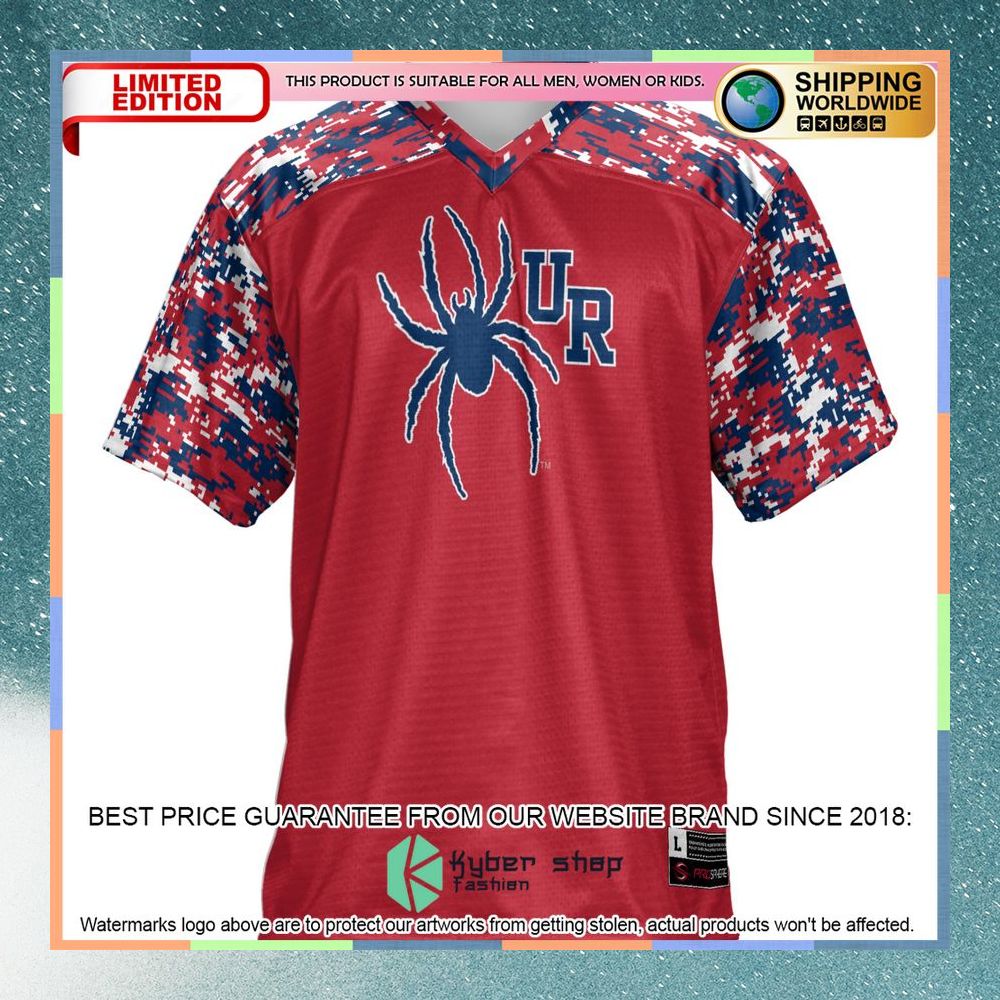 Richmond Spiders Red Football Jersey 6 Richmond Spiders Red Football Jersey word2