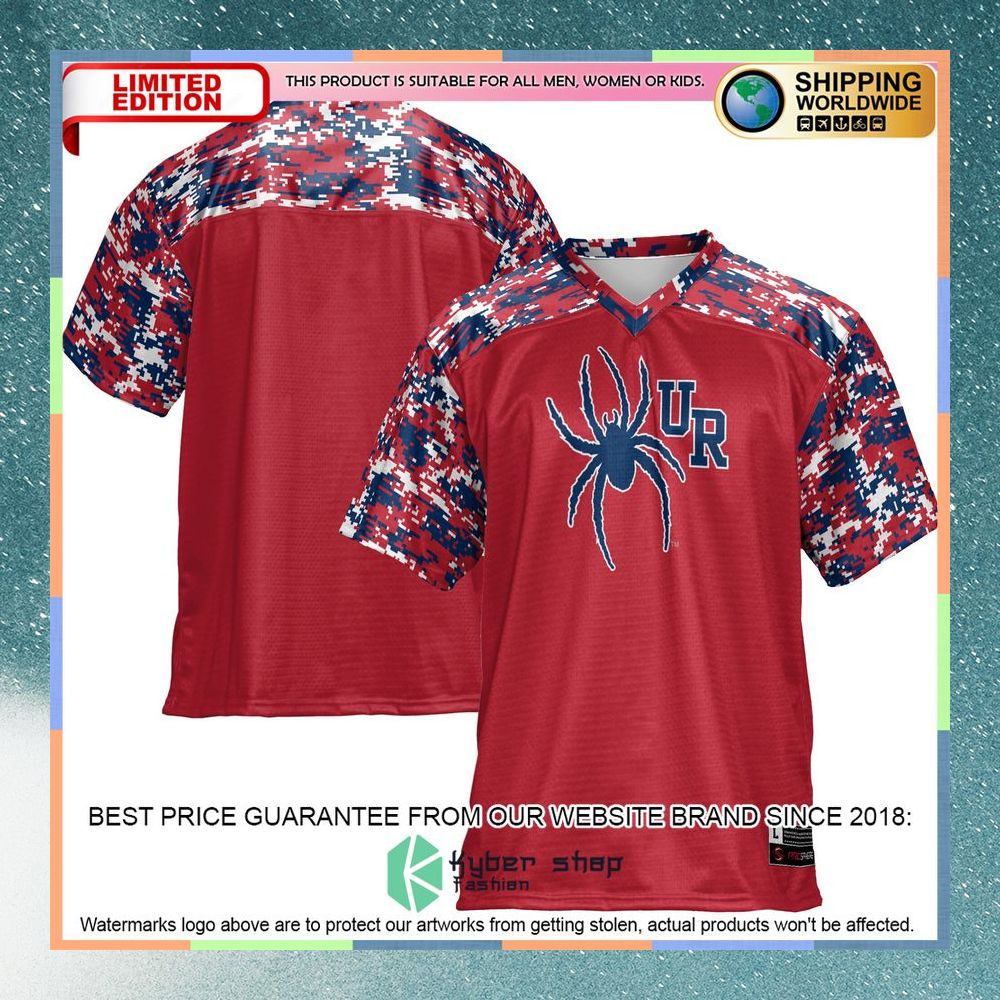 Richmond Spiders Red Football Jersey 8 Richmond Spiders Red Football Jersey word2