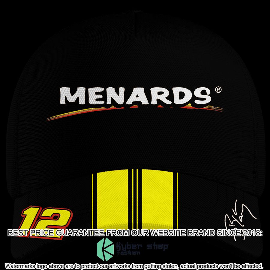 Ryan Blaney 12 Cap word1