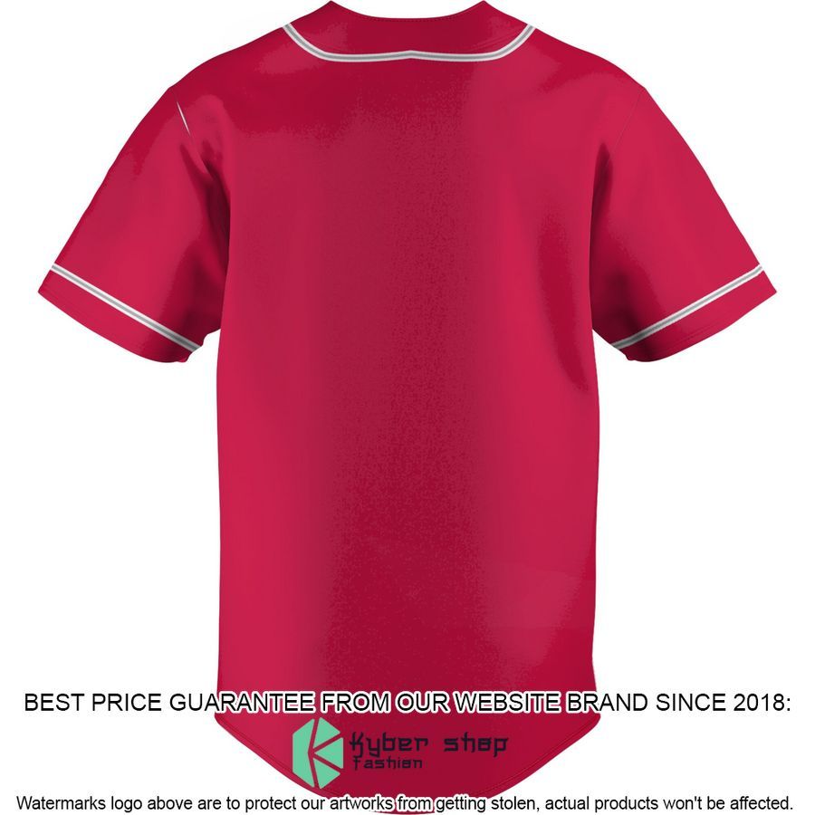 Sacred Heart Pioneers Red Baseball Jersey 3 Sacred Heart Pioneers Red Baseball Jersey word3