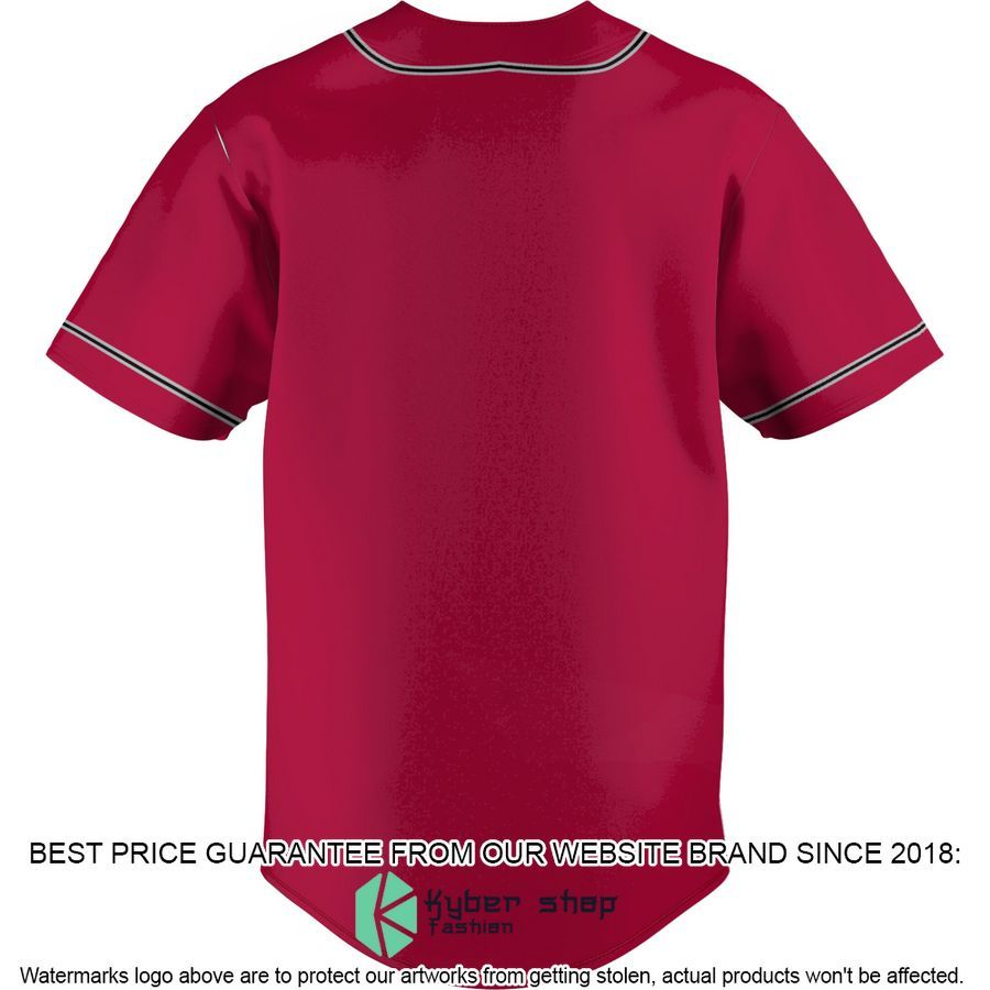 Saint Joseph's Hawks Crimson Baseball Jersey 3 Saint Joseph's Hawks Crimson Baseball Jersey word3