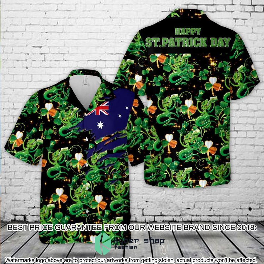 Saint Patrick's Day Australia Hawaiian Shirt